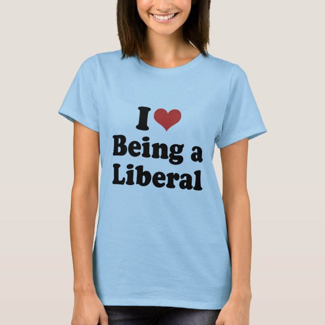 T-shirt J'AIME ÊTRE LIBÉRAL - .png (Devant)
