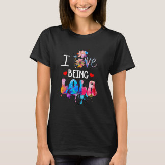 T-shirt J'Aime Être Lola Colorful Art, Mama Tee