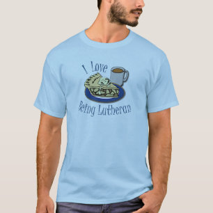 T-shirt J'aime être Luthérien drôle