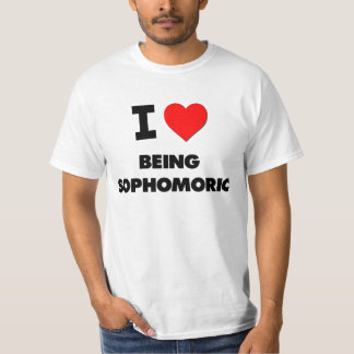 T-shirt J'aime être Sophomoric