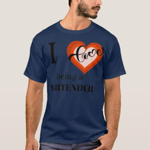 T-SHIRT J'AIME ÊTRE UN BARTENDEUR 2