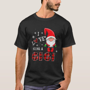 T-shirt J'Aime Être Un Gigi Gnomes Funny Family Pajamas Ch