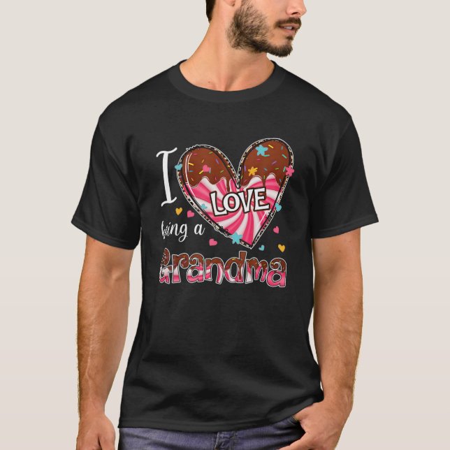 T-shirt J'Aime Être Un Grand Heureuse Sainte-Valentin Cade (Devant)