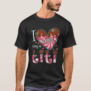 T-shirt J'Aime Être Un Heureuse Sainte-Valentin De Coeur T