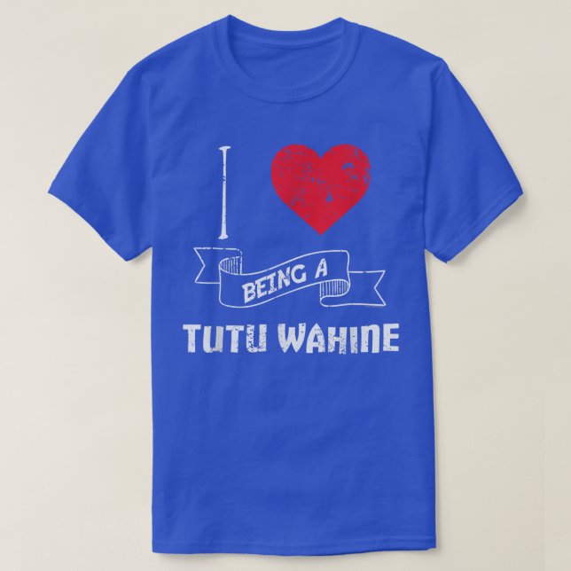 T-shirt J'Aime Être Une Grand-Mère Hawaïenne Tutu Wahine T (Design devant)