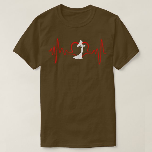 T-shirt J'Aime Être Une Mariée (Design devant)
