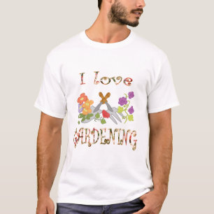 T-shirt J'aime faire du jardinage