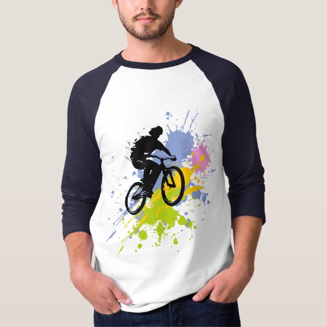 T-shirt J'aime faire du vélo (Devant)