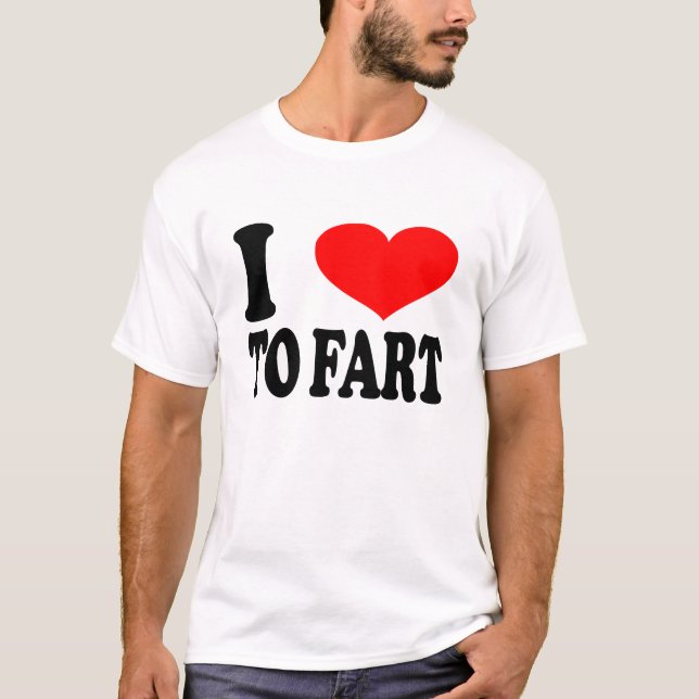 T-shirt J'Aime Faire Fart Funny (Devant)