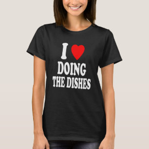 T-shirt J'Aime Faire Les Plats Ménage Chères Cle