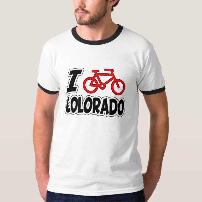 T-shirt J'aime faire un cycle le Colorado (Devant)