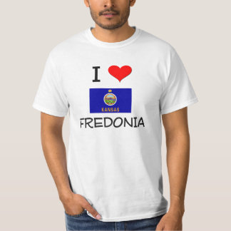 T-shirt J'aime FREDONIA le Kansas