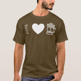 T-shirt J'aime French Press 2