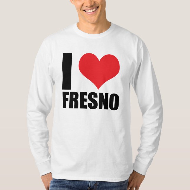T-shirt J'aime Fresno (Devant)