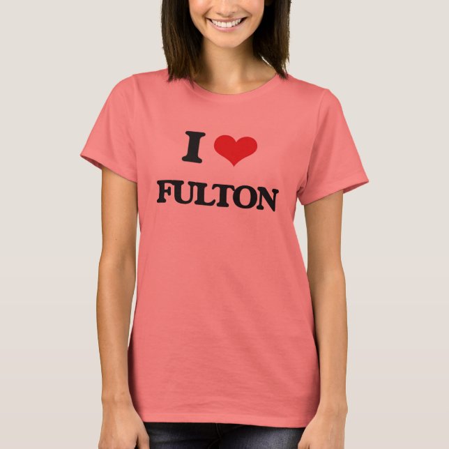 T-shirt J'aime Fulton (Devant)