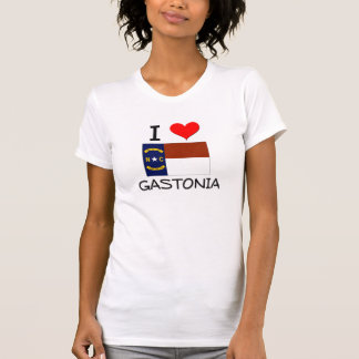 T-shirt J'aime Gastonia la Caroline du Nord