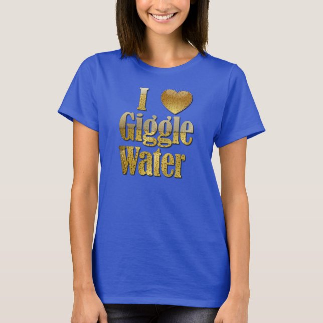 T-shirt J'Aime Giggle Water (Devant)