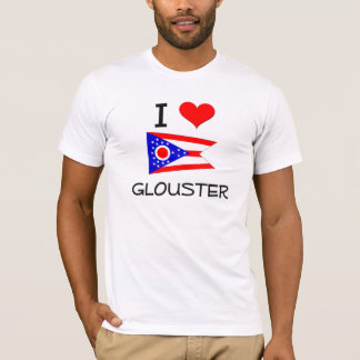 T-shirt J'aime Glouster Ohio