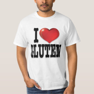 T-shirt J'AIME GLUTEN (Version Lumière)