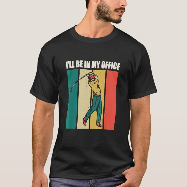T-shirt J'Aime Golf Et Peut-Être 3 Personnes Golf Player 2 (Devant)