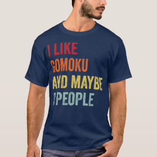 T-shirt J'Aime Gomoku Peut-Être 3 Personnes 1