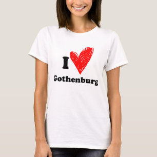 T-shirt J'aime Göteborg