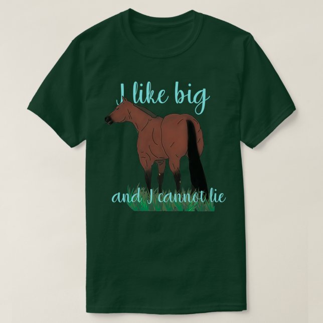 T-shirt J'Aime Grand Beurre Quarter Horse (Design devant)