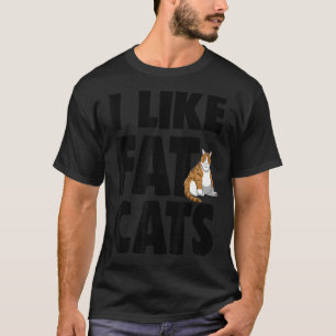 T-shirt J'Aime Gras Ca Funny Gras Chat Tee - shirts Chat A