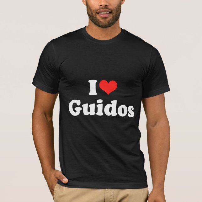 T-shirt J'aime Guidos (Devant)