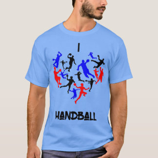 T-shirt J'aime handball cadeau idée 1