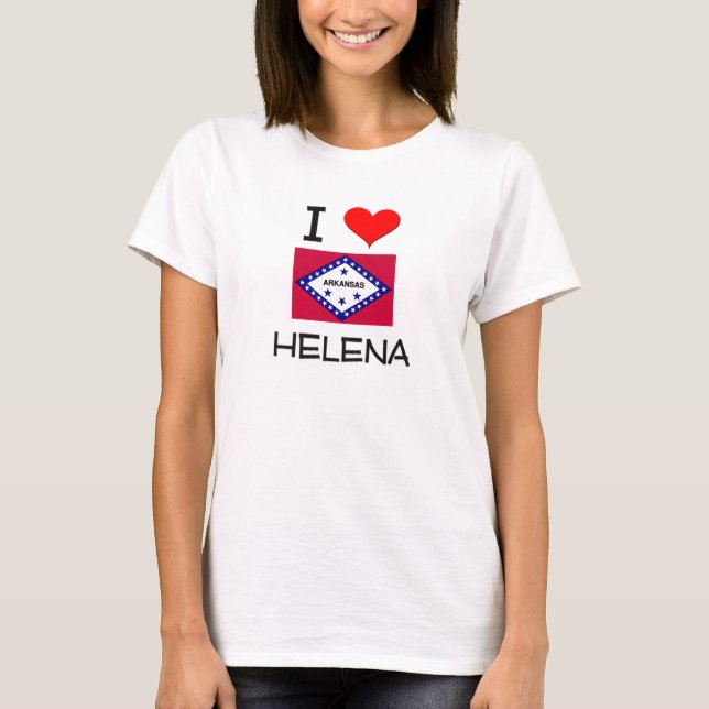 T-shirt J'aime HELENA Arkansas (Devant)
