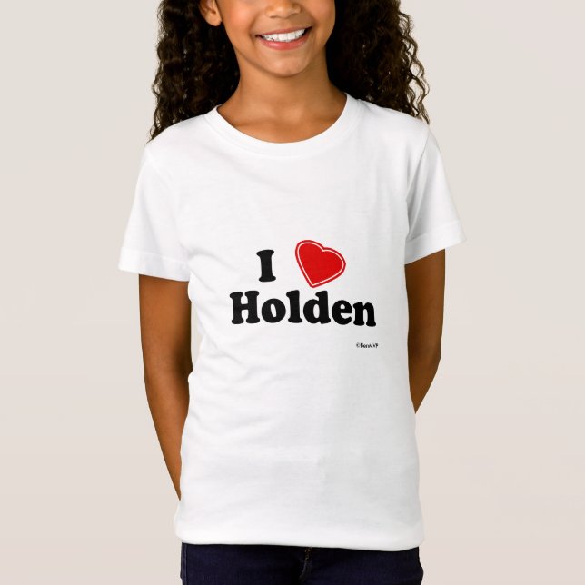 T-Shirt J'aime Holden (Devant)