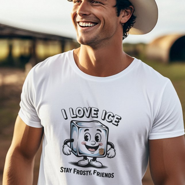 T-shirt J'aime ICE Sécurité frontalière de l'immigration  (Créateur téléchargé)