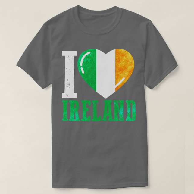 T-shirt J'aime Irlande (Design devant)