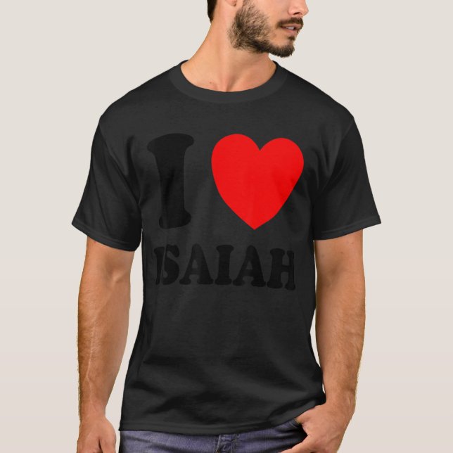 T-shirt J'aime Isaïe (Devant)