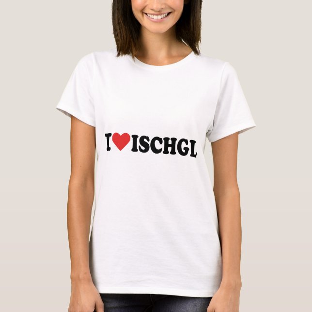 T-shirt J'aime Ischgl (Devant)