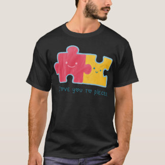 T-shirt J'aime J'aime Youo Pièces fille