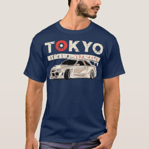 T-shirt J'aime Japon et Tokyo Cool Speed Car