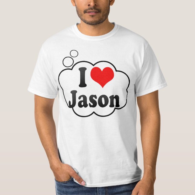 T-shirt J'aime Jason (Devant)
