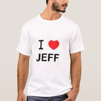 T-shirt J'aime jeff