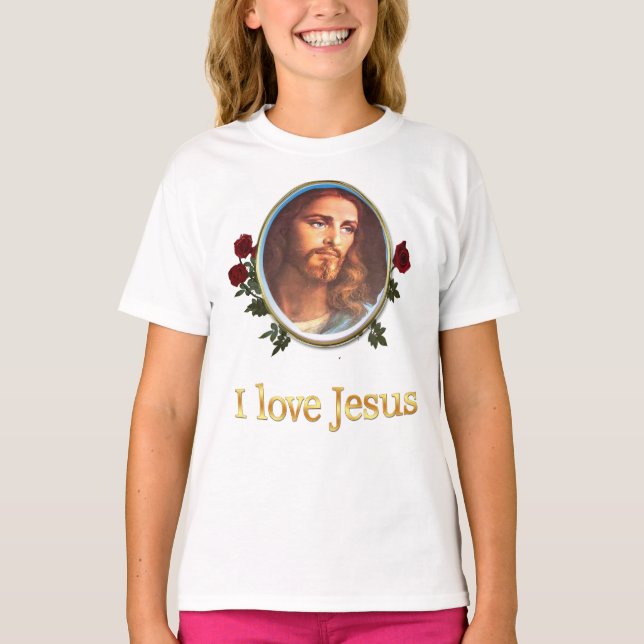 T-shirt J'aime Jésus (Devant)