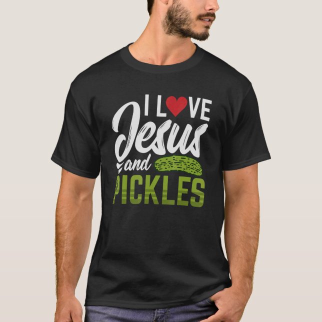 T-shirt J'Aime Jésus Et Les Piquettes (Devant)
