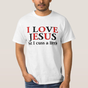 T-shirt J'aime Jésus [mais moi jurent]