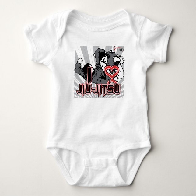 T-shirt J'aime Jiu-Jitsu (Devant)