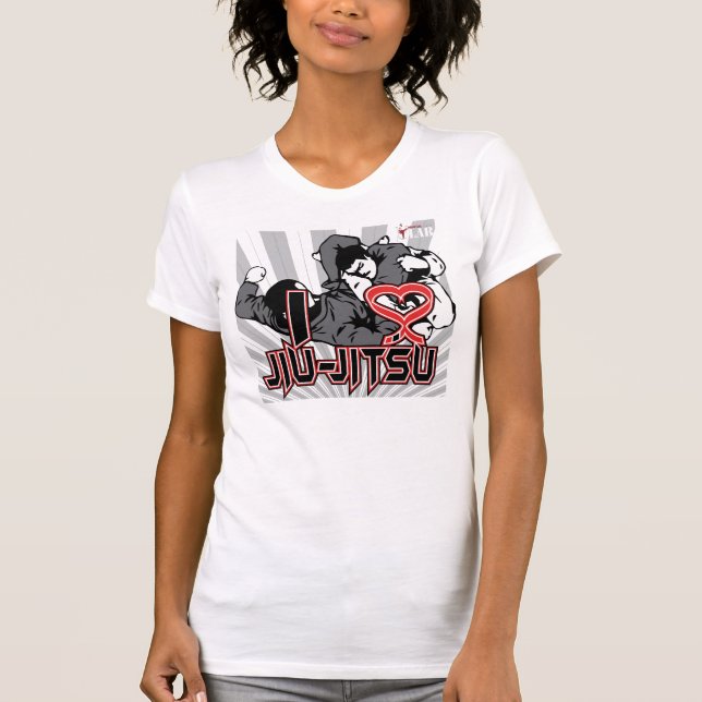 T-shirt J'aime Jiu-Jitsu (Devant)