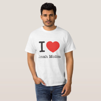 T-SHIRT J'AIME JONAH MOLINA