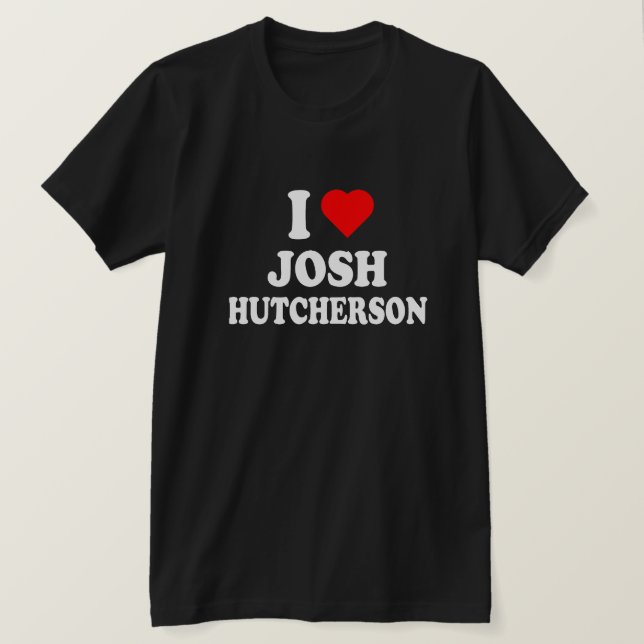 T-shirt J'aime Josh Hutcherson (Design devant)