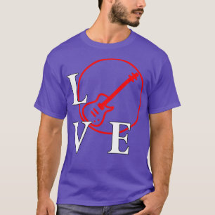 T-shirt J'aime jouer Bass pour Bass lecteur de musique amo