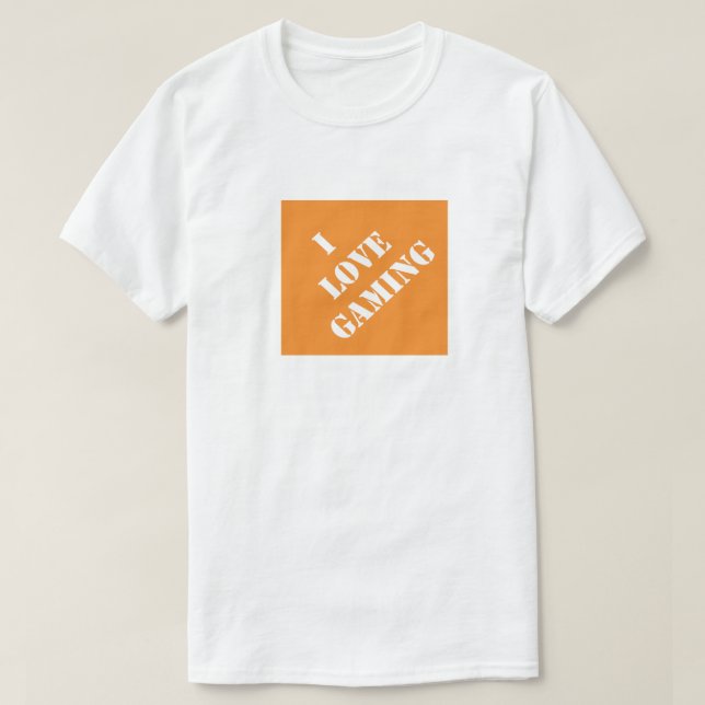 T-shirt J'Aime Jouer Drôle Papa Humoristique Fête des père (Design devant)
