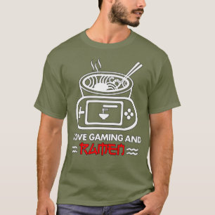 T-shirt J'Aime Jouer Et Ramen